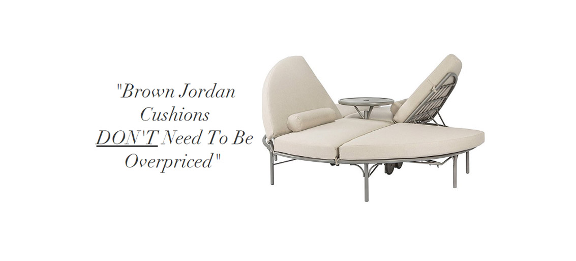 Cushions Usa I Brown Jordan, Replacement Cushions For Brown Jordan Outdoor Furniture